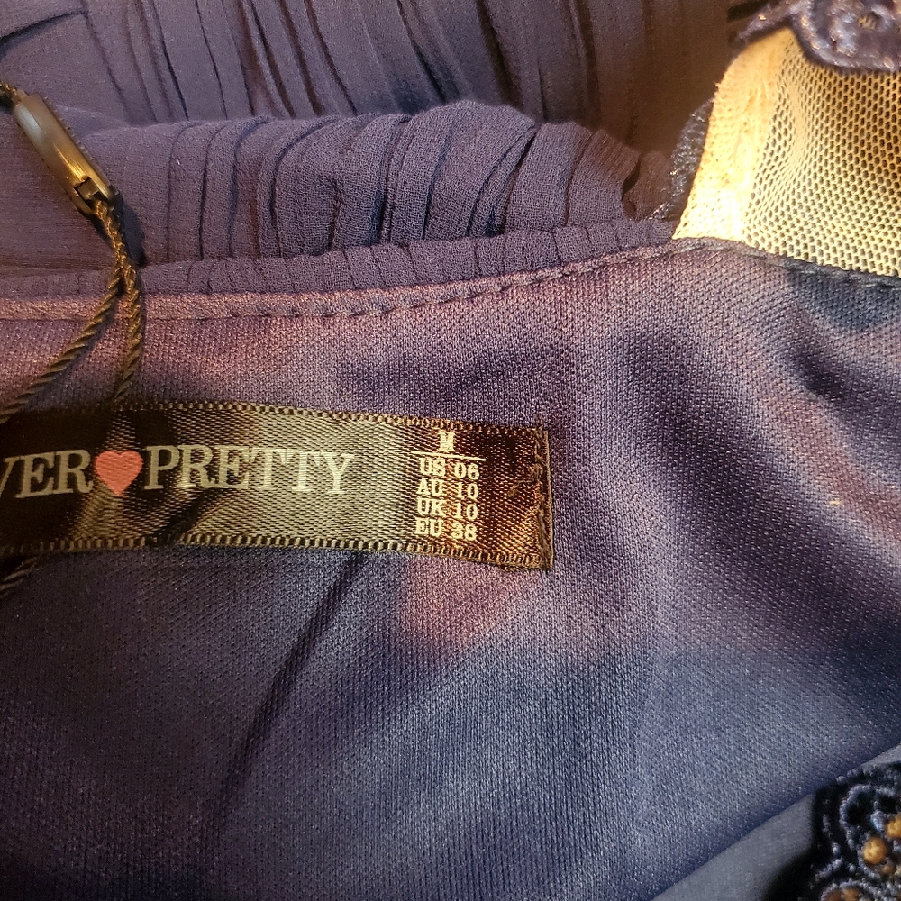 EVER PRETTY Mother of the Bride/Formal Navy Maxi Dress, size 6. - Picture 5 of 14